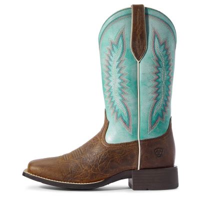 Ariat Quickdraw Legacy Bej Rengi Western Csizma Bayan (33352-756)